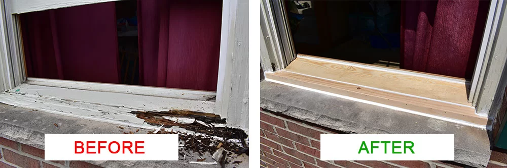 window-sill-repair-batavia-IL