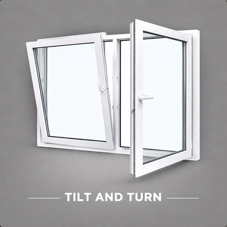Tilt and turn window design