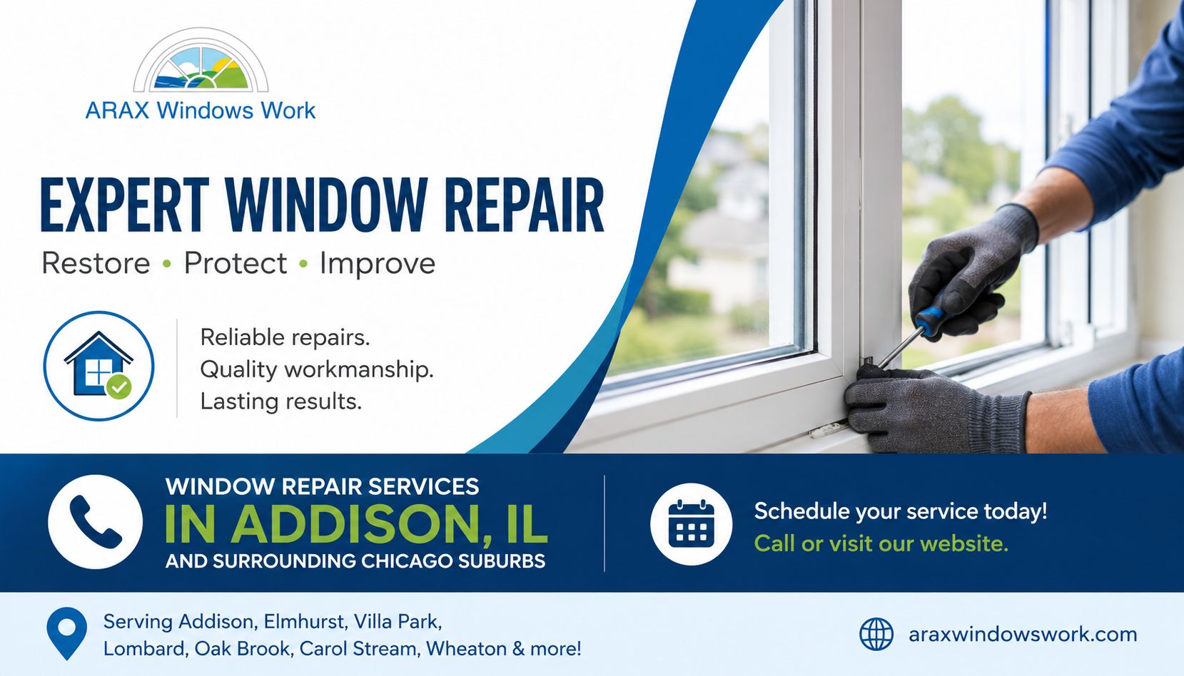 Professional Window Repair Services Flyer Professional Window Repair Services Flyer