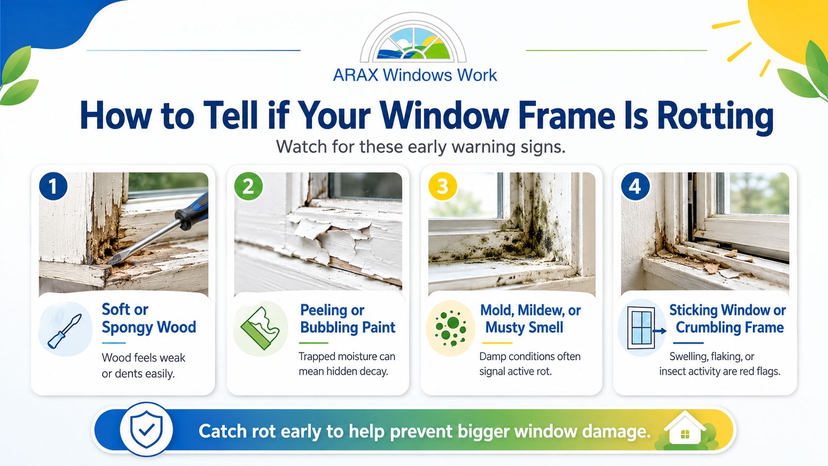 Window Frame Rot Warning Signs Window Frame Rot Warning Signs