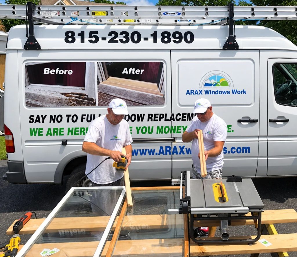 Arax Windows Expert Team Repairing Glass Windows and Frame