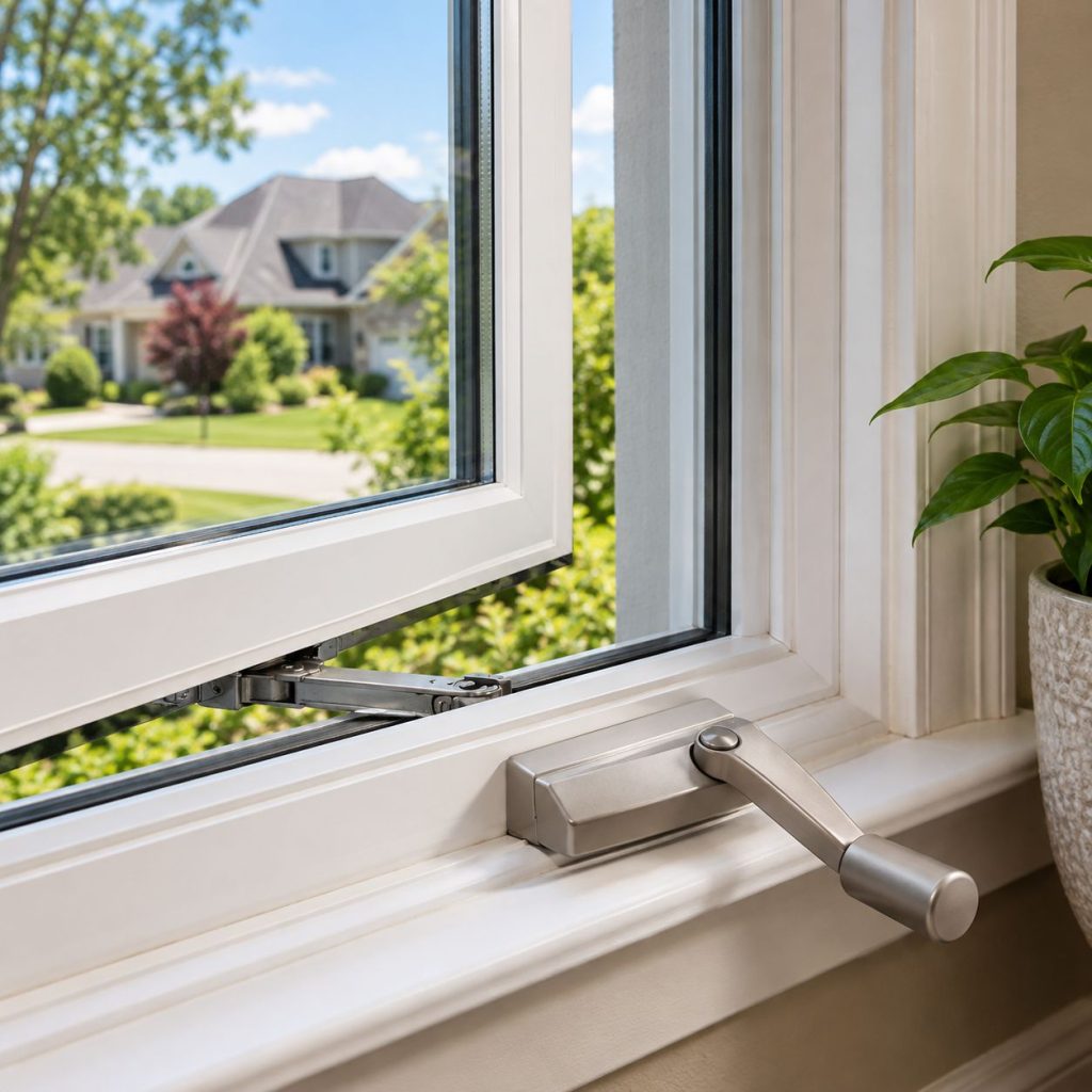 Casement window crank repair